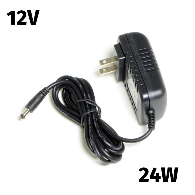 12V 24W Plug-In Adapter 