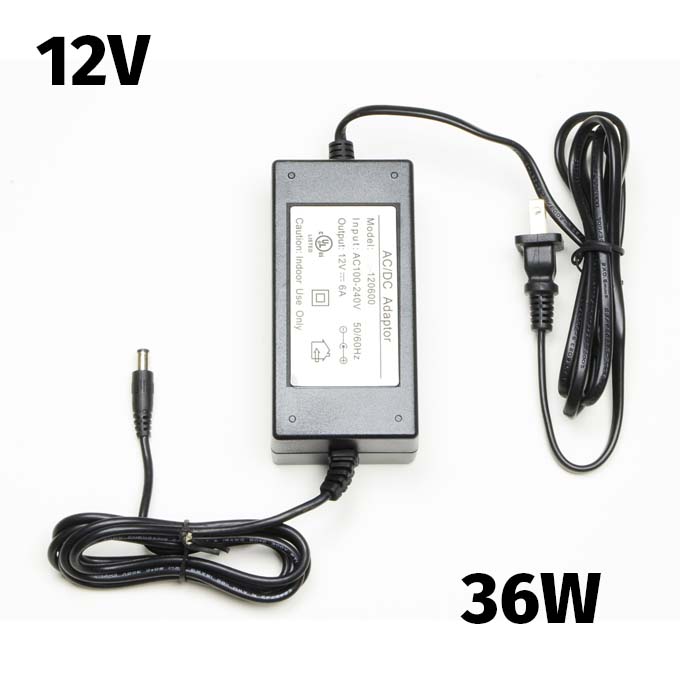 12V 36W Plug-In Adapter 