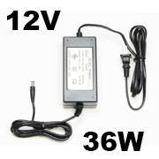 12V 36W Plug and Play Adapter for LED Strip Lighting