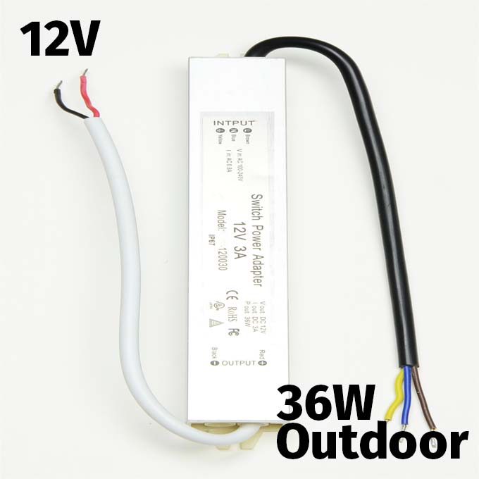 12V 36W Hardwire Electronic Driver 