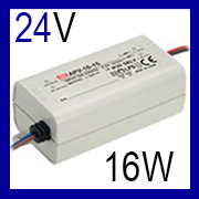24V 16W hardwire non dimmable LED power supply driver 