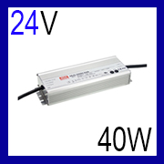 24V 40W Meanwell Hardwired LED driver