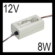 12V 8W Hardwire non Dimmable LED Driver