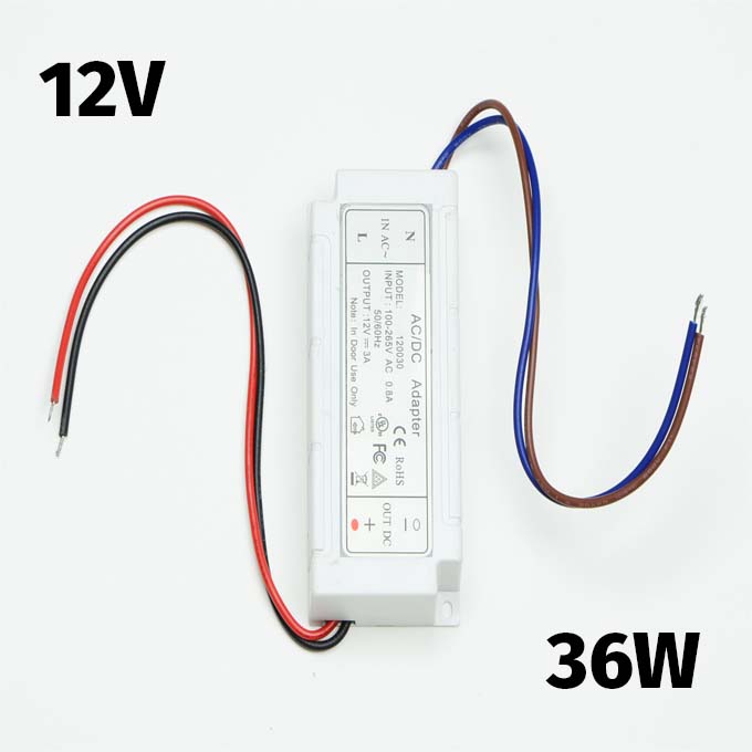 12V 36W Hardwire Electronic Driver 