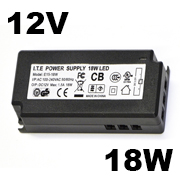 12V 18W LED Driver with 6 Outputs for LED Under Cabinet LED Bars