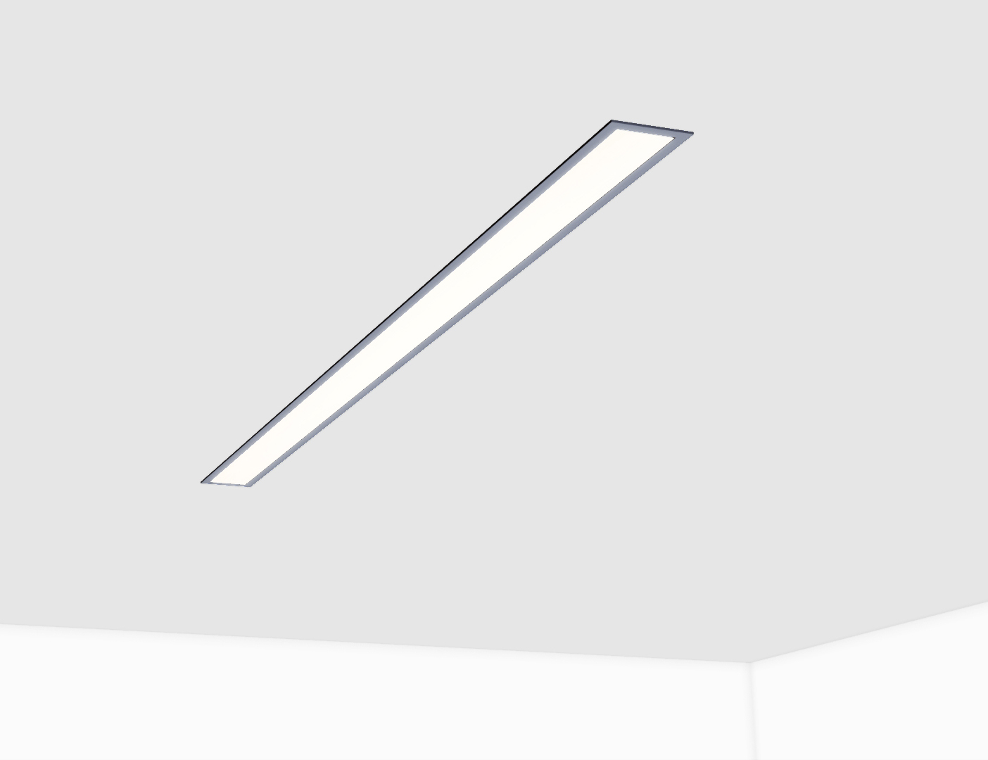 Slim low Profile Aluminum Profile for LED Strips A 8ft 